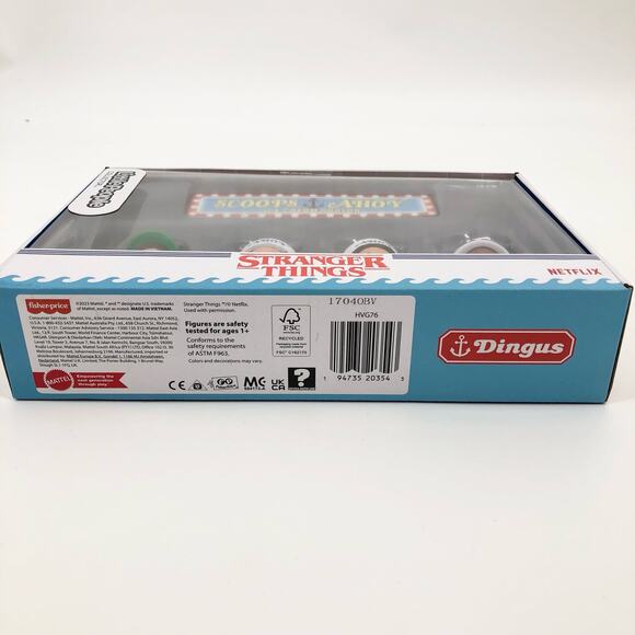 Fisher Price Little People Collectibles Stranger Things Scoops Ahoy NEW IN BOX - Picture 8 of 8
